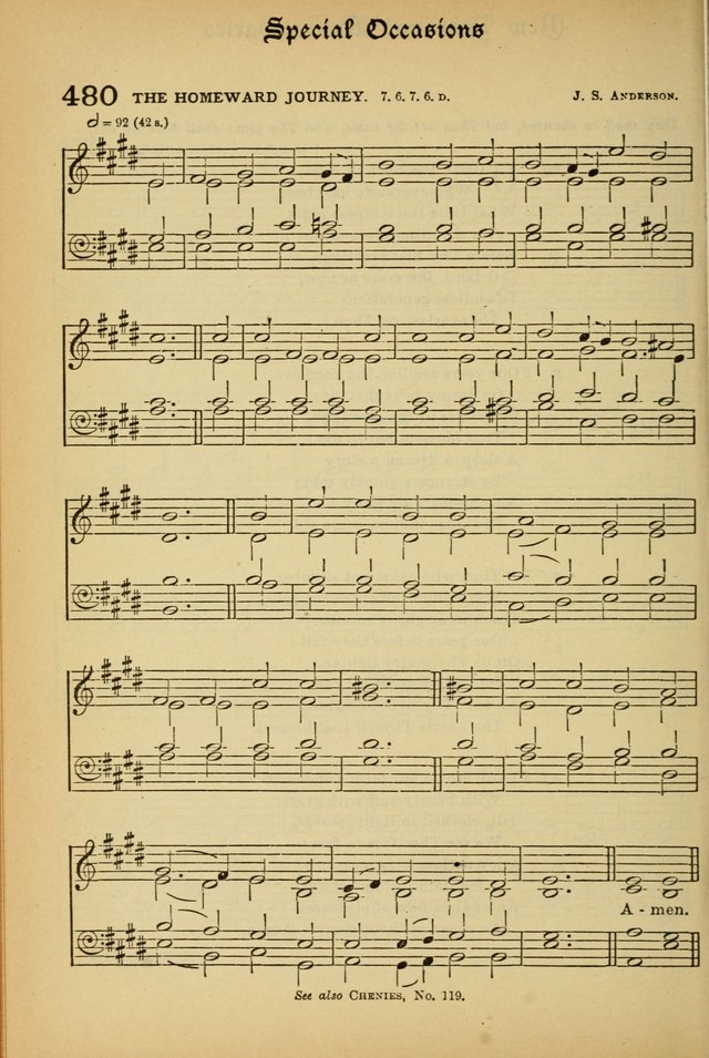 The Presbyterian Book of Praise: approved and commended by the General Assembly of the Presbyterian Church in Canada; With tunes; Part I. Selections from the Psalter. Part II. The Hymnal, rev, and en. page 654
