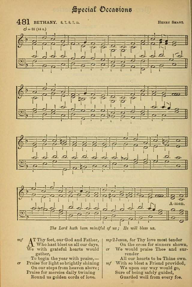 The Presbyterian Book of Praise: approved and commended by the General Assembly of the Presbyterian Church in Canada; With tunes; Part I. Selections from the Psalter. Part II. The Hymnal, rev, and en. page 656