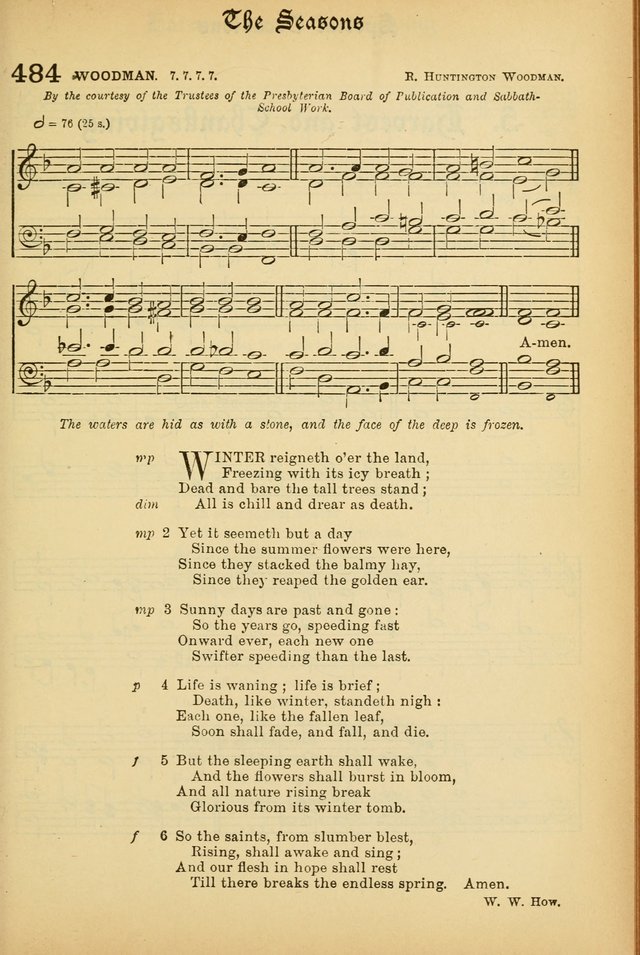 The Presbyterian Book of Praise: approved and commended by the General Assembly of the Presbyterian Church in Canada; With tunes; Part I. Selections from the Psalter. Part II. The Hymnal, rev, and en. page 659