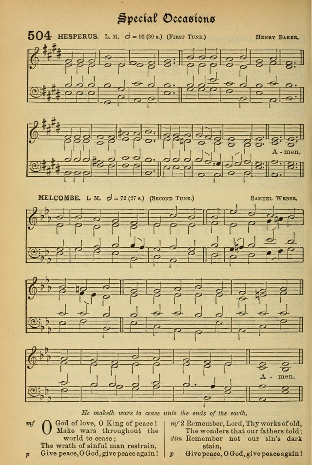 The Presbyterian Book of Praise: approved and commended by the General Assembly of the Presbyterian Church in Canada; With tunes; Part I. Selections from the Psalter. Part II. The Hymnal, rev, and en. page 688