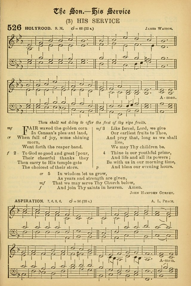 The Presbyterian Book of Praise: approved and commended by the General Assembly of the Presbyterian Church in Canada; With tunes; Part I. Selections from the Psalter. Part II. The Hymnal, rev, and en. page 713