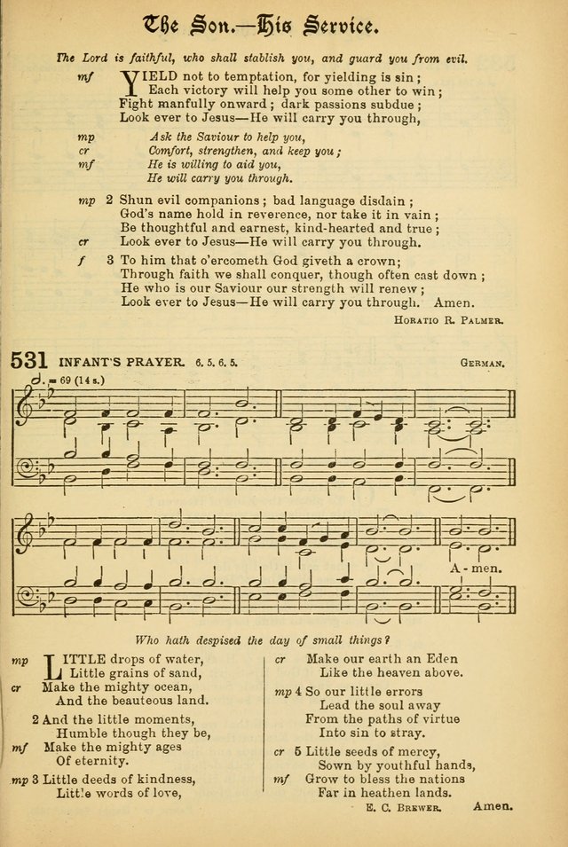 The Presbyterian Book of Praise: approved and commended by the General Assembly of the Presbyterian Church in Canada; With tunes; Part I. Selections from the Psalter. Part II. The Hymnal, rev, and en. page 717