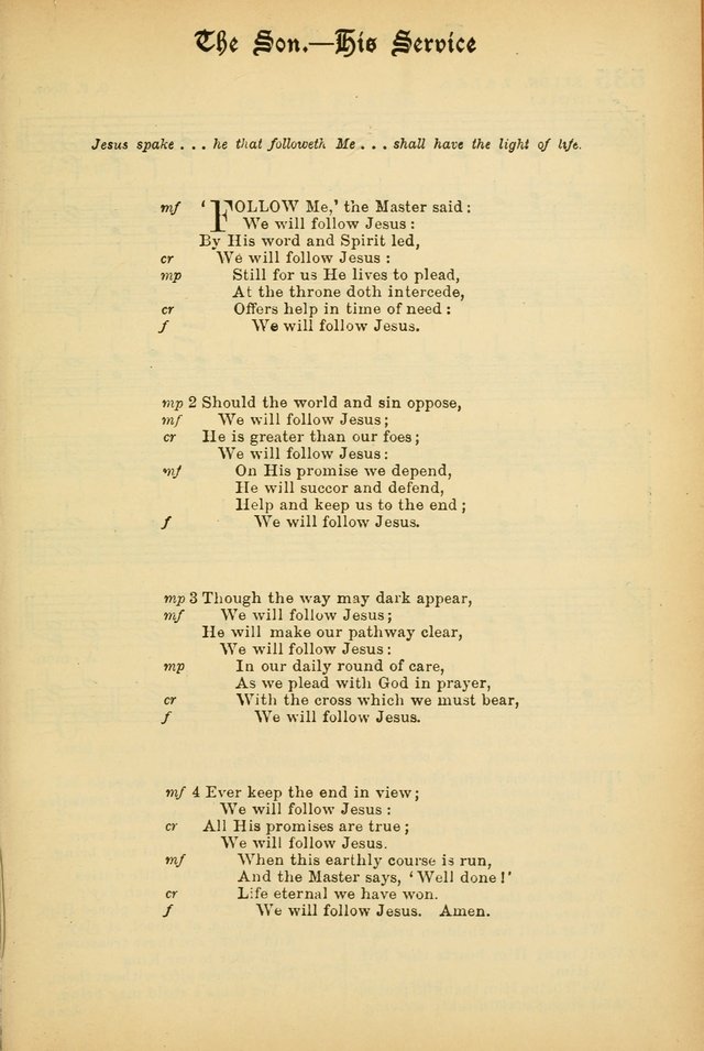 The Presbyterian Book of Praise: approved and commended by the General Assembly of the Presbyterian Church in Canada; With tunes; Part I. Selections from the Psalter. Part II. The Hymnal, rev, and en. page 721