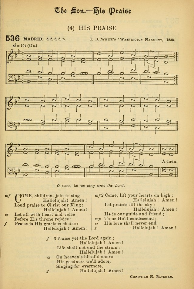 The Presbyterian Book of Praise: approved and commended by the General Assembly of the Presbyterian Church in Canada; With tunes; Part I. Selections from the Psalter. Part II. The Hymnal, rev, and en. page 723