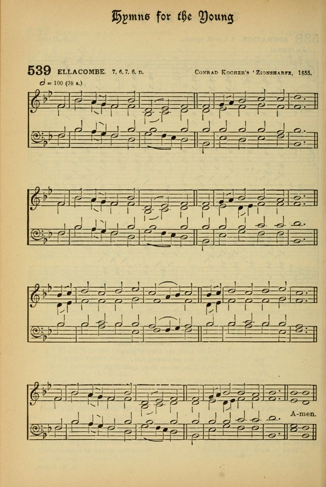 The Presbyterian Book of Praise: approved and commended by the General Assembly of the Presbyterian Church in Canada; With tunes; Part I. Selections from the Psalter. Part II. The Hymnal, rev, and en. page 726