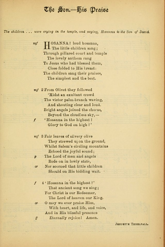 The Presbyterian Book of Praise: approved and commended by the General Assembly of the Presbyterian Church in Canada; With tunes; Part I. Selections from the Psalter. Part II. The Hymnal, rev, and en. page 727