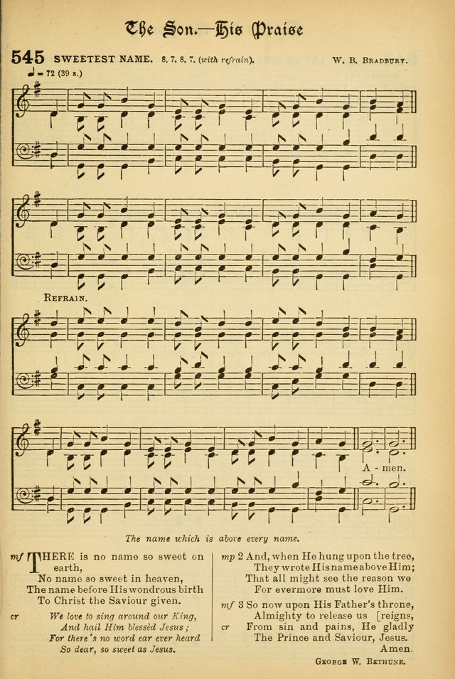 The Presbyterian Book of Praise: approved and commended by the General Assembly of the Presbyterian Church in Canada; With tunes; Part I. Selections from the Psalter. Part II. The Hymnal, rev, and en. page 735