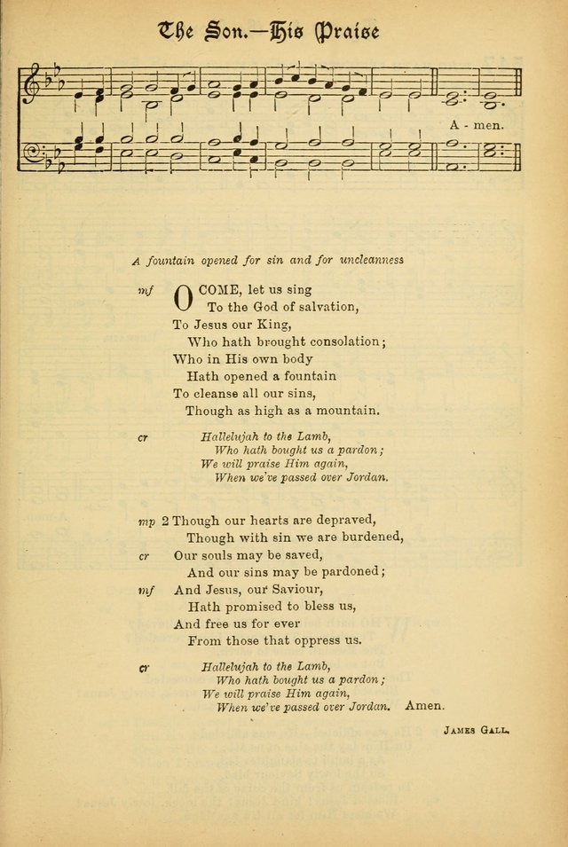 The Presbyterian Book of Praise: approved and commended by the General Assembly of the Presbyterian Church in Canada; With tunes; Part I. Selections from the Psalter. Part II. The Hymnal, rev, and en. page 737