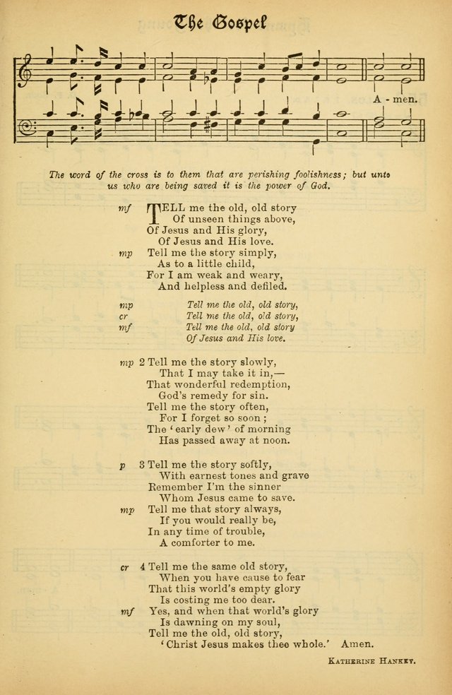 The Presbyterian Book of Praise: approved and commended by the General Assembly of the Presbyterian Church in Canada; With tunes; Part I. Selections from the Psalter. Part II. The Hymnal, rev, and en. page 747