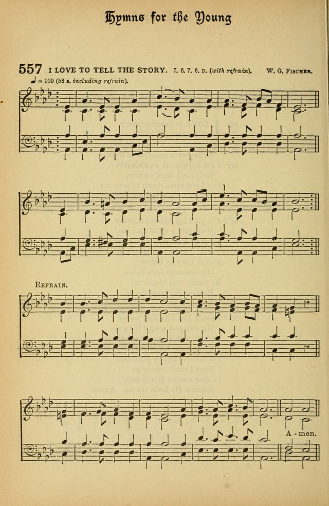 The Presbyterian Book of Praise: approved and commended by the General Assembly of the Presbyterian Church in Canada; With tunes; Part I. Selections from the Psalter. Part II. The Hymnal, rev, and en. page 750