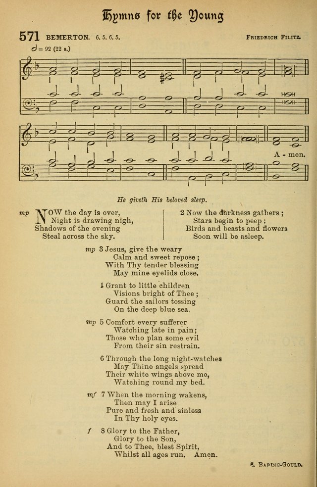 The Presbyterian Book of Praise: approved and commended by the General Assembly of the Presbyterian Church in Canada; With tunes; Part I. Selections from the Psalter. Part II. The Hymnal, rev, and en. page 768