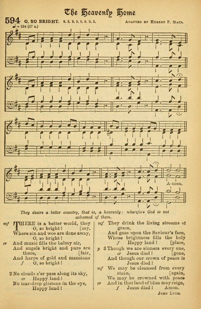 The Presbyterian Book of Praise: approved and commended by the General Assembly of the Presbyterian Church in Canada; With tunes; Part I. Selections from the Psalter. Part II. The Hymnal, rev, and en. page 791