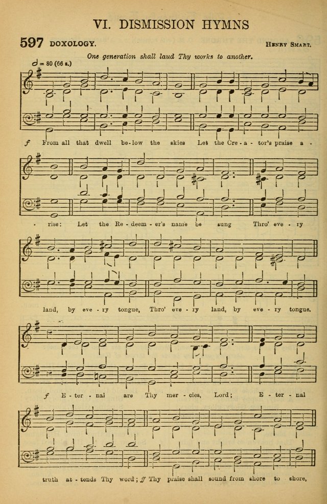 The Presbyterian Book of Praise: approved and commended by the General Assembly of the Presbyterian Church in Canada; With tunes; Part I. Selections from the Psalter. Part II. The Hymnal, rev, and en. page 794