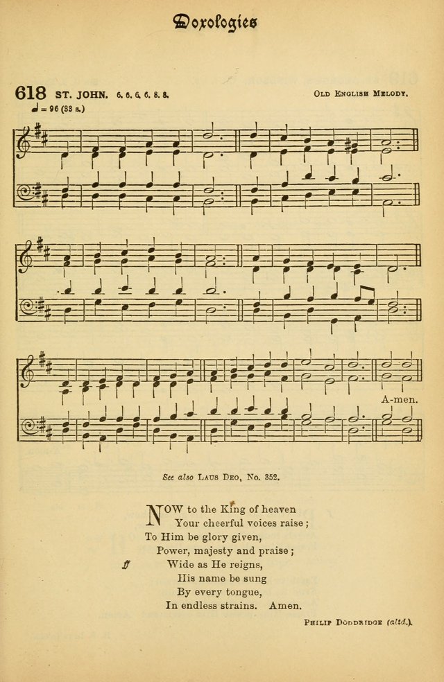 The Presbyterian Book of Praise: approved and commended by the General Assembly of the Presbyterian Church in Canada; With tunes; Part I. Selections from the Psalter. Part II. The Hymnal, rev, and en. page 811