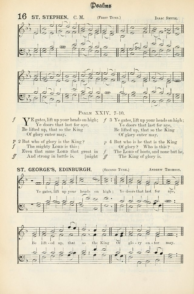 The Presbyterian Book of Praise: approved and commended by the General Assembly of the Presbyterian Church in Canada, with Tunes page 14