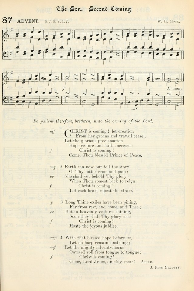 The Presbyterian Book of Praise: approved and commended by the General Assembly of the Presbyterian Church in Canada, with Tunes page 199