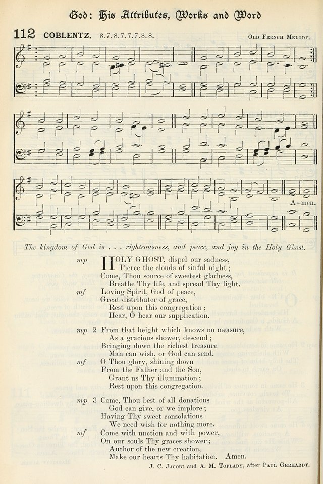 The Presbyterian Book of Praise: approved and commended by the General Assembly of the Presbyterian Church in Canada, with Tunes page 220