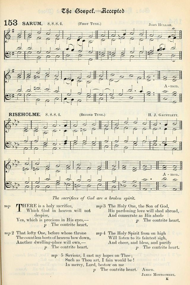 The Presbyterian Book of Praise: approved and commended by the General Assembly of the Presbyterian Church in Canada, with Tunes page 261
