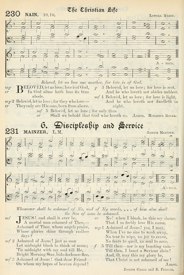 The Presbyterian Book of Praise: approved and commended by the General Assembly of the Presbyterian Church in Canada, with Tunes page 336