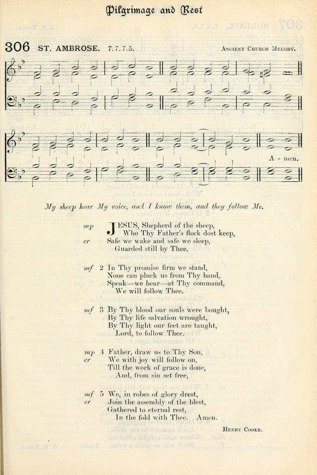 The Presbyterian Book of Praise: approved and commended by the General Assembly of the Presbyterian Church in Canada, with Tunes page 405