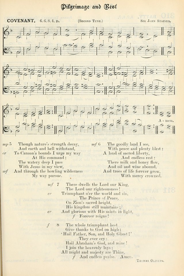 The Presbyterian Book of Praise: approved and commended by the General Assembly of the Presbyterian Church in Canada, with Tunes page 409