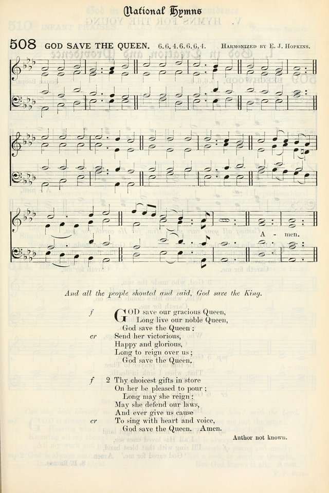 The Presbyterian Book of Praise: approved and commended by the General Assembly of the Presbyterian Church in Canada, with Tunes page 601