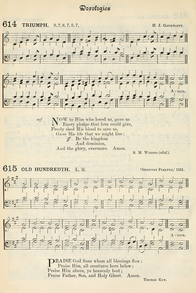 The Presbyterian Book of Praise: approved and commended by the General Assembly of the Presbyterian Church in Canada, with Tunes page 692