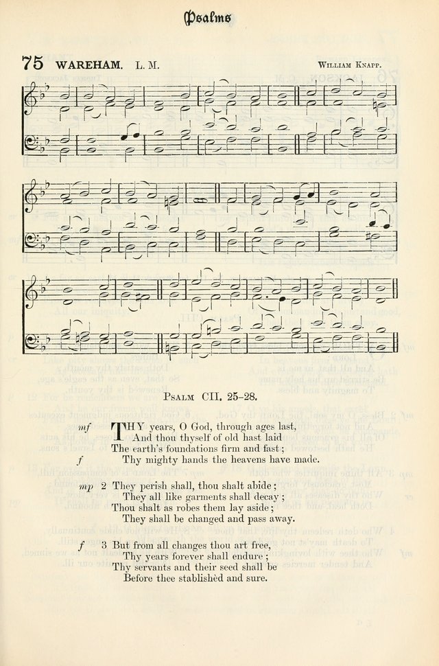The Presbyterian Book of Praise: approved and commended by the General Assembly of the Presbyterian Church in Canada, with Tunes page 71