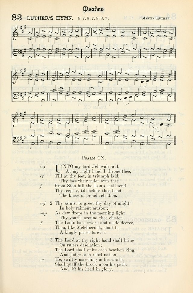 The Presbyterian Book of Praise: approved and commended by the General Assembly of the Presbyterian Church in Canada, with Tunes page 79