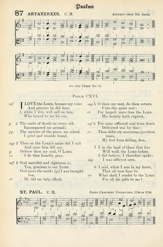The Presbyterian Book of Praise: approved and commended by the General Assembly of the Presbyterian Church in Canada, with Tunes page 82