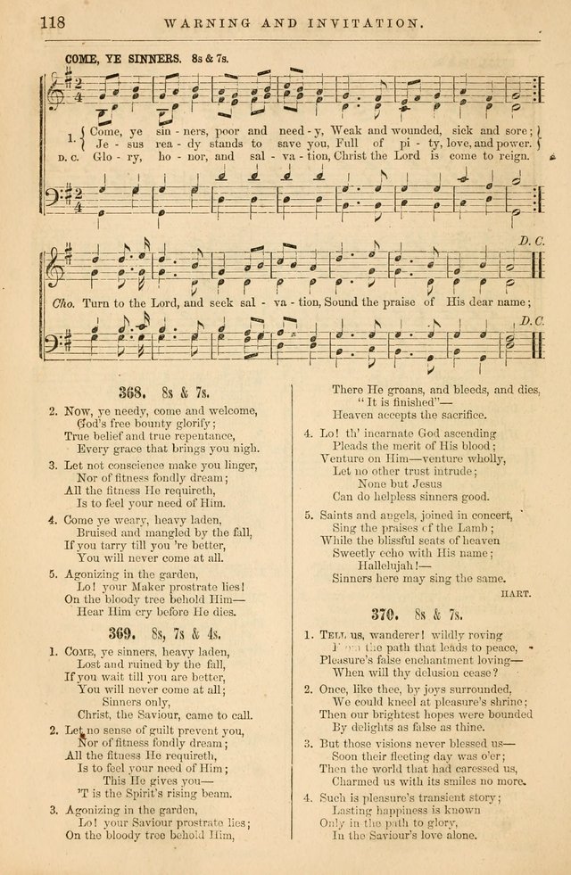 Plymouth Collection of Hymns and Tunes; for the use of Christian Congregations page 137