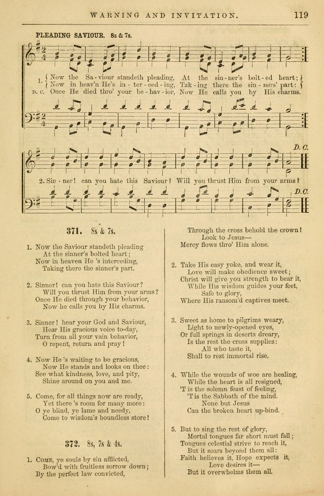 Plymouth Collection of Hymns and Tunes; for the use of Christian Congregations page 138