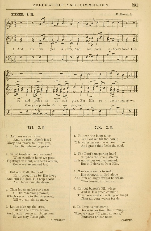 Plymouth Collection of Hymns and Tunes; for the use of Christian Congregations page 250