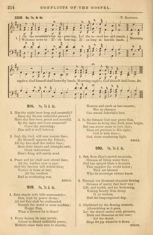 Plymouth Collection of Hymns and Tunes; for the use of Christian Congregations page 333