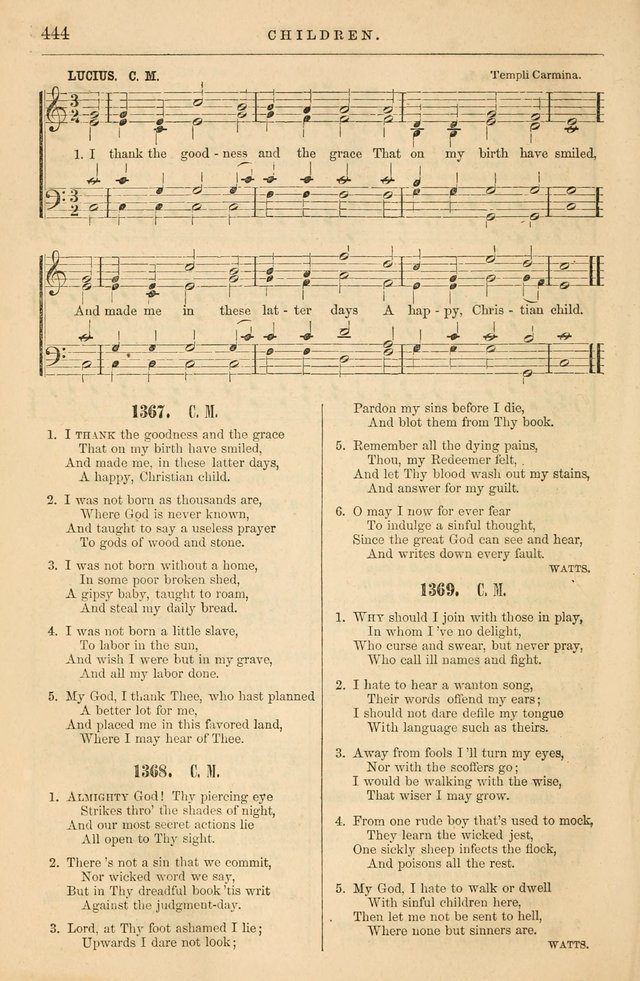Plymouth Collection of Hymns and Tunes; for the use of Christian Congregations page 463