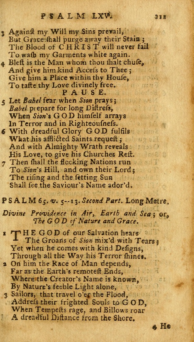 The Psalms of David: imitated in the language of the New Testament. page 111