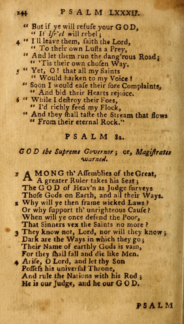 The Psalms of David: imitated in the language of the New Testament. page 144