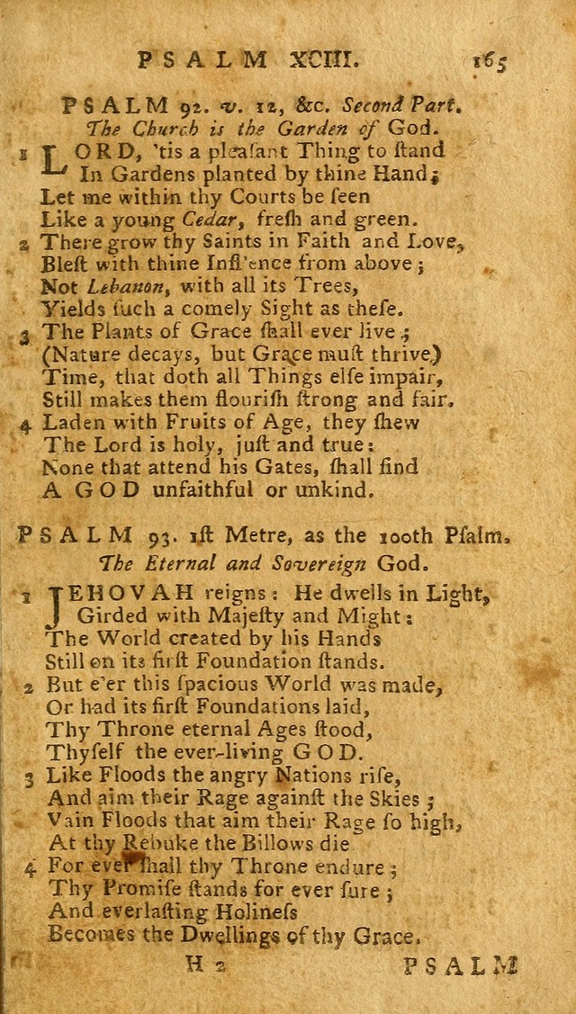 The Psalms of David: imitated in the language of the New Testament. page 165