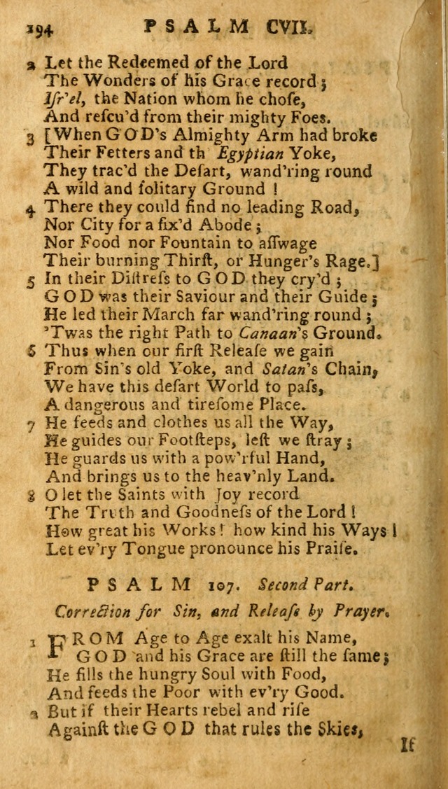 The Psalms of David: imitated in the language of the New Testament. page 194