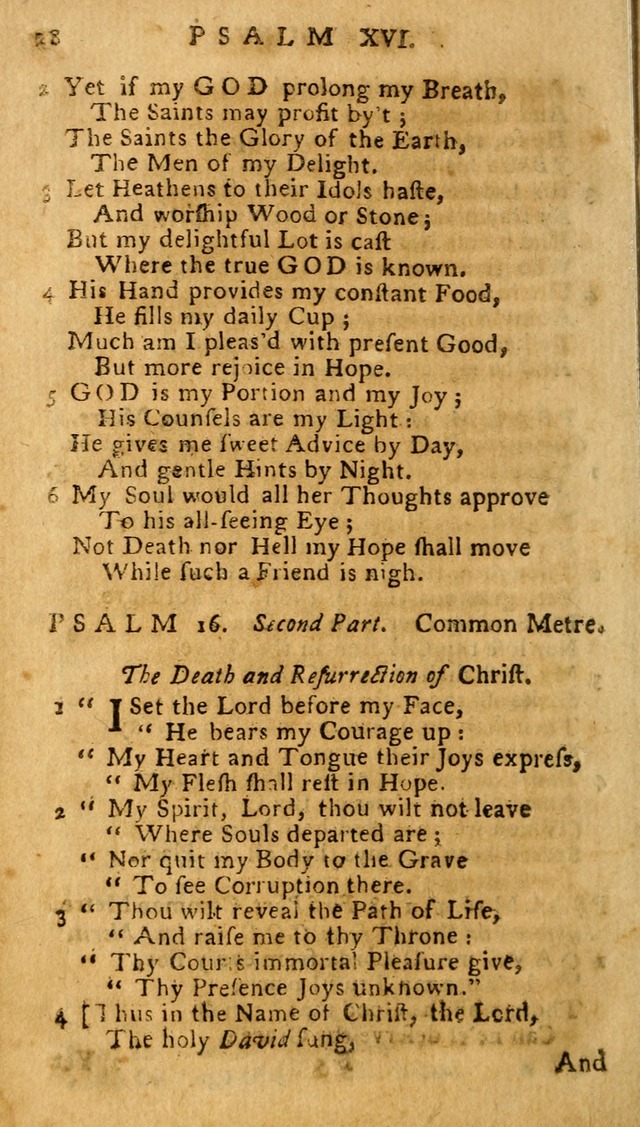 The Psalms of David: imitated in the language of the New Testament. page 28