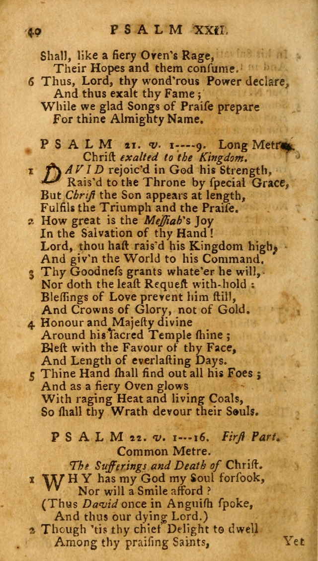 The Psalms of David: imitated in the language of the New Testament. page 40