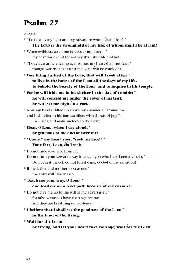 Psalms for All Seasons: a complete Psalter for worship page 162