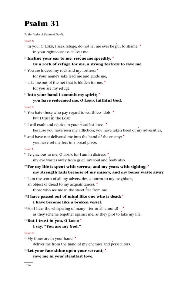 Psalms for All Seasons: a complete Psalter for worship page 196