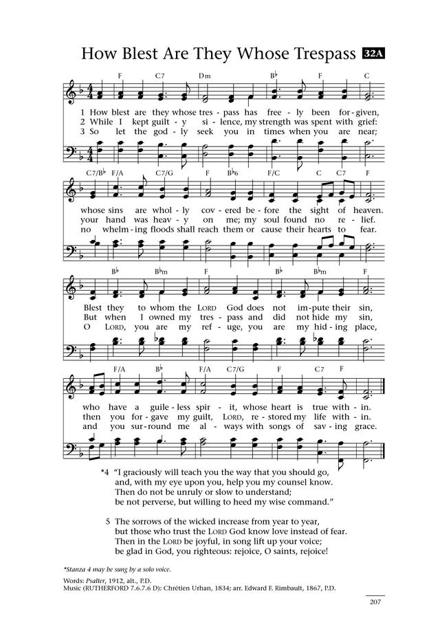 Psalms for All Seasons: a complete Psalter for worship page 207