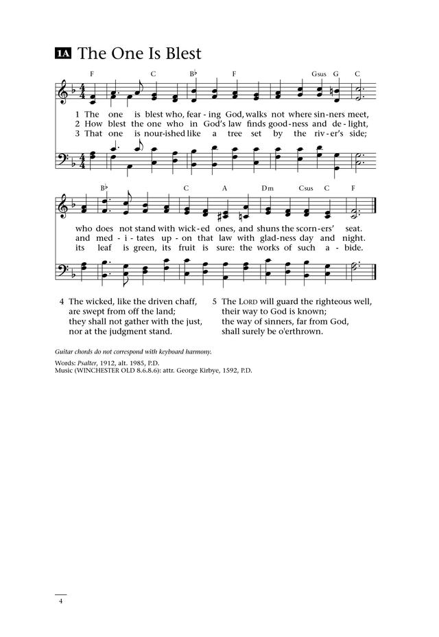 Psalms for All Seasons: a complete Psalter for worship page 4