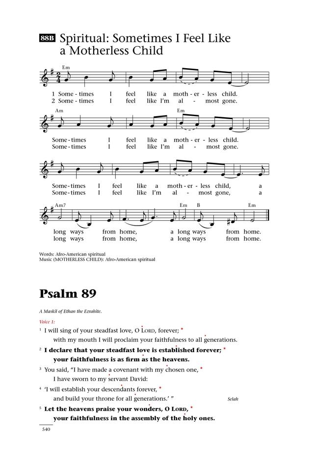 Psalms for All Seasons: a complete Psalter for worship page 541