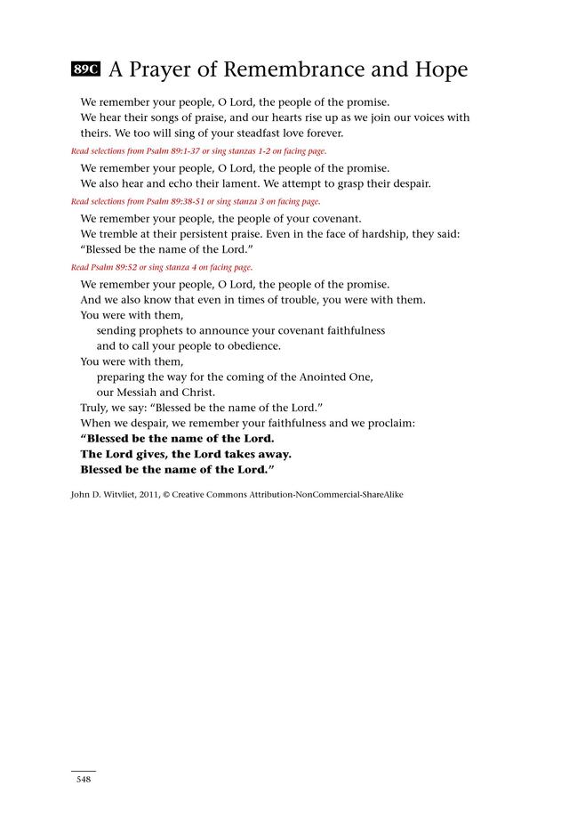 Psalms for All Seasons: a complete Psalter for worship page 549