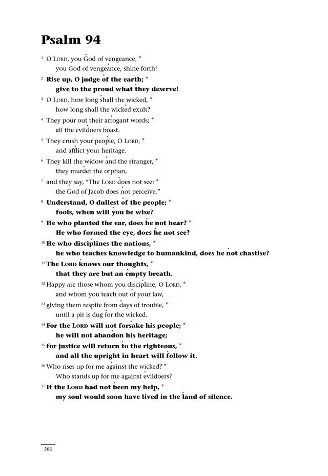 Psalms for All Seasons: a complete Psalter for worship page 582
