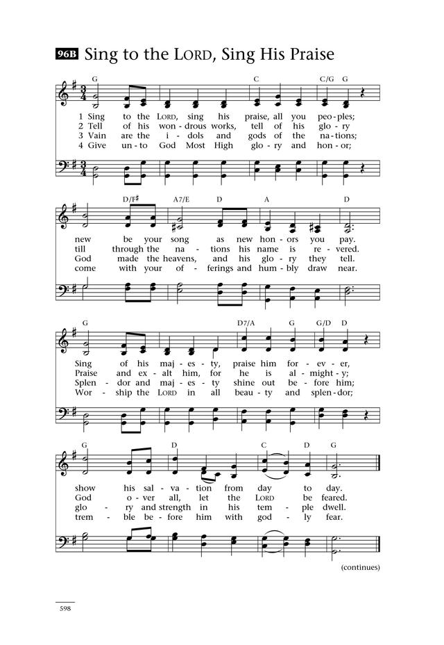 Psalms for All Seasons: a complete Psalter for worship page 600