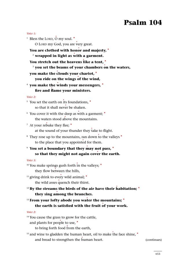 Psalms for All Seasons: a complete Psalter for worship page 655